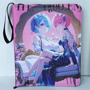 Rem Ram Kafka Firefly Redemption Card Binder 3-Ring Anime & Waifu Large Folder